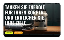 Zentrum Für Sporternährung HTML-Vorlage