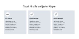 Sport Für Alle - HTML Generator Online