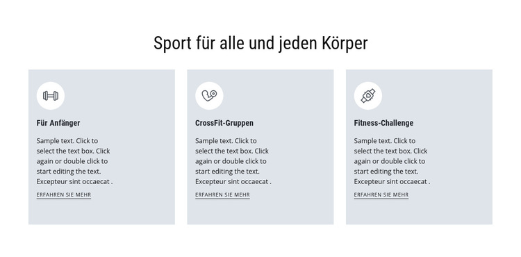 Sport für alle WordPress-Theme