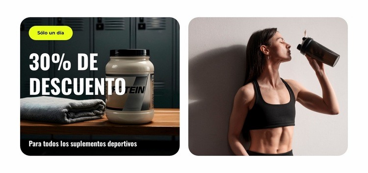 Planes de nutrición personalizados Página de destino