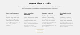 Nuevas Ideas Creativas A La Vida - Plantilla Joomla Responsiva