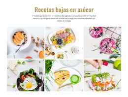 Sitio De WordPress Para Recetas Favoritas De Comida Sabrosa