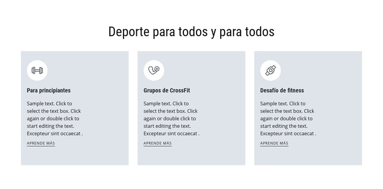 Deporte para todos Tema de WordPress