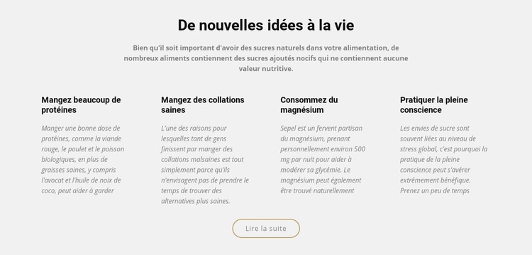 De nouvelles idées créatives à la vie Modèles de constructeur de sites Web