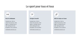 Du Sport Pour Tous - HTML Generator Online