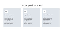 Du Sport Pour Tous - Thème WordPress Polyvalent Créatif