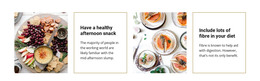 Personalized Diet Plans - HTML Template Download