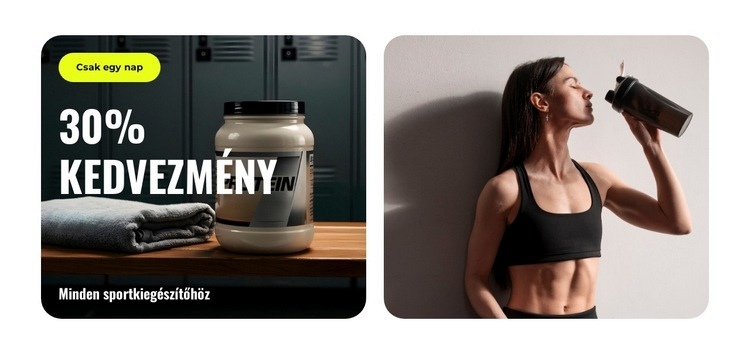 Személyre szabott táplálkozási tervek Sablon