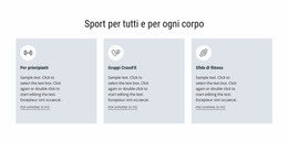 Sport Per Tutti - Modello Di Sito Web Joomla