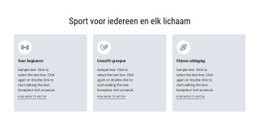 Sporten Voor Iedereen Sjabloon