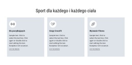 Sport Dla Każdego - Responsywna Strona Docelowa