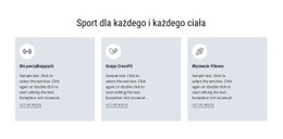 Sport Dla Każdego Szablon