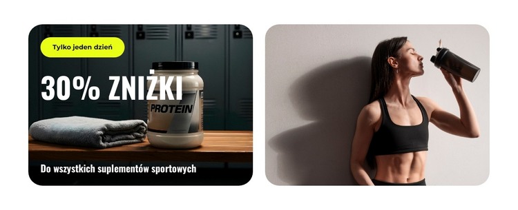 Spersonalizowane plany żywieniowe Szablon HTML