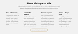 Novas Ideias Criativas Para A Vida - Tema WordPress Multifuncional