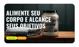 Centro De Nutrição Esportiva Tema WordPress