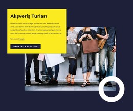 Alışveriş Turları Için Yeni Tema