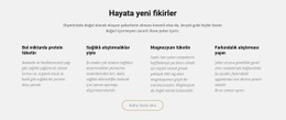 Hayata Yaratıcı Yeni Fikirler - HTML Website Maker