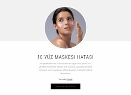 10 Yüz Maskesi Hatası - Ücretsiz Şablonlar