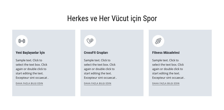 Herkes için spor WordPress Teması