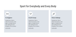 Sport For Everybody - Creative Multipurpose WordPress Theme