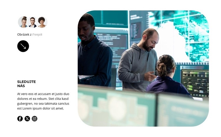 Kybernetická bezpečnost začíná Šablona HTML