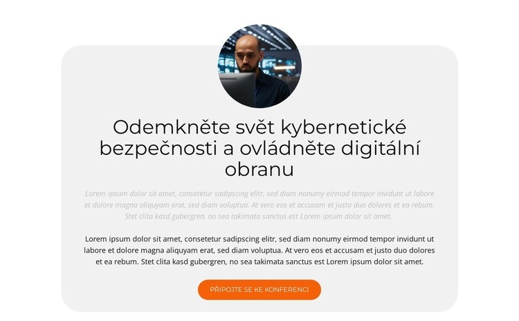 Bezpečnost ve vašich rukou Šablona