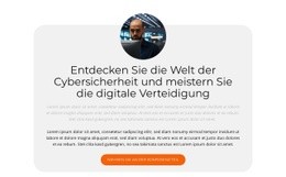 Sicherheit In Ihren Händen HTML5-Vorlage