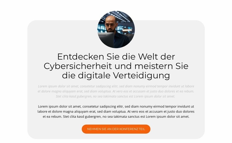 Sicherheit in Ihren Händen Website design