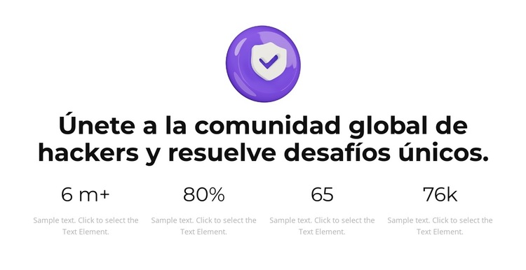 El conocimiento crece Plantilla de sitio web