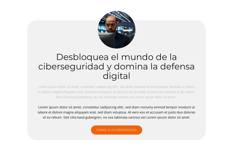 La seguridad en tus manos Tema de WordPress