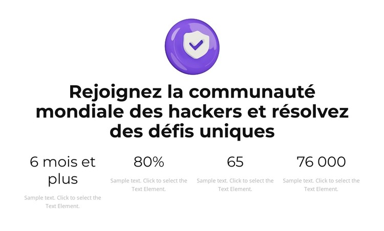 La connaissance grandit Modèle HTML