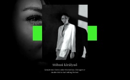 Reszponzív Websablon A Következőhöz: Divat Hírességek