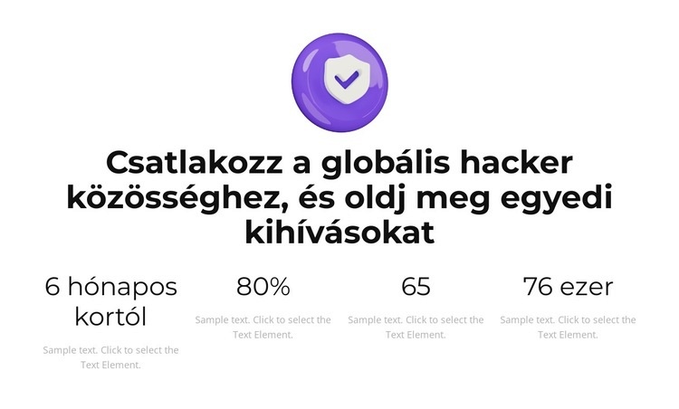A tudás növekszik Weboldal sablon