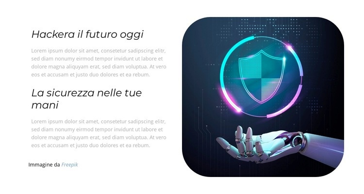 Esplora il futuro della sicurezza Modello