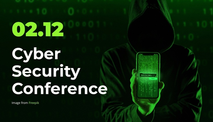 Join the Cybersecurity Conference Joomla Template