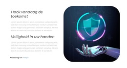 Bootstrap-Themavariaties Voor Ontdek De Toekomst Van Veiligheid