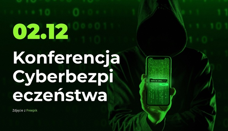 Join the Cybersecurity Conference Motyw WordPress