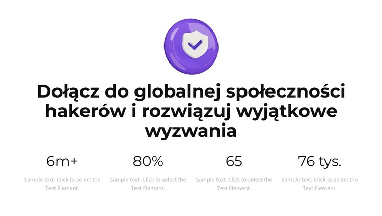 Wiedza rośnie Szablon HTML