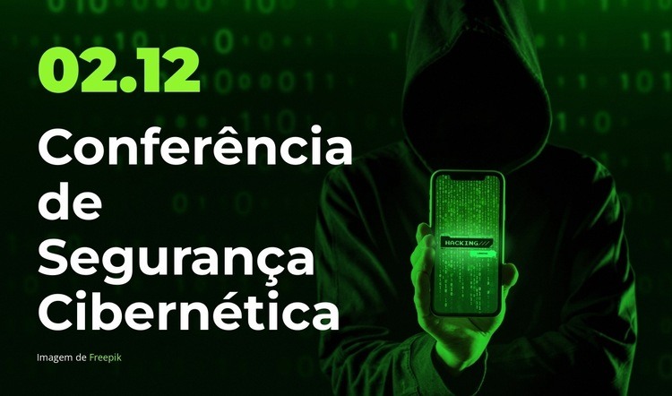 Join the Cybersecurity Conference Design do site