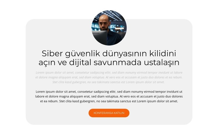 Güvenlik sizin elinizde Web sitesi tasarımı