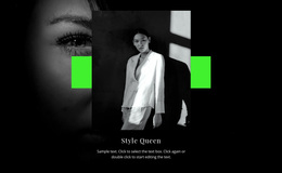 Fashion & Beauty Web Page Designs