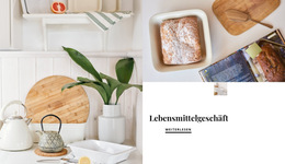 Design-Layout-Funktionalität Für Kochutensilien