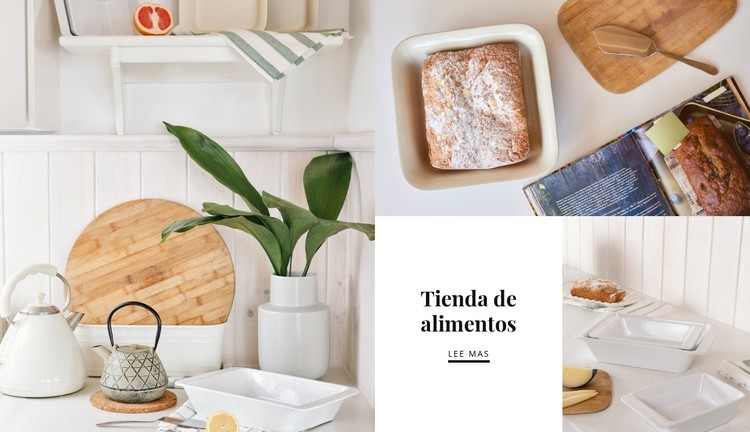 Utensilios de cocina Plantilla CSS