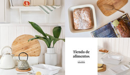 Diseño HTML Para Utensilios De Cocina