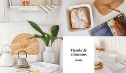 Utensilios De Cocina - Descarga Gratuita De Una Plantilla De Una Página