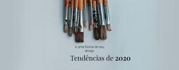 Tendências Este Ano - Modelo Gratuito