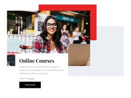 Online Tanfolyamok Az Ön Számára - Online HTML Page Builder
