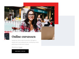 Online Cursussen Voor Jou - Websitesjabloon Gratis Downloaden
