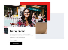 Strona HTML Dla Kursy Online Dla Ciebie
