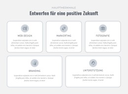 Design, Prototyp, Herstellung E-Commerce-Website